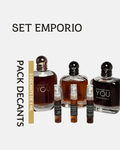 Set Emporio en formato decant