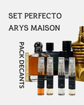 Set Perfecto Arys Maison en formato decant
