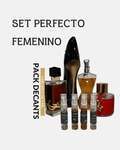 Set Perfecto Femenino en formato decant