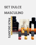 Set Dulce Masculino en formato decant