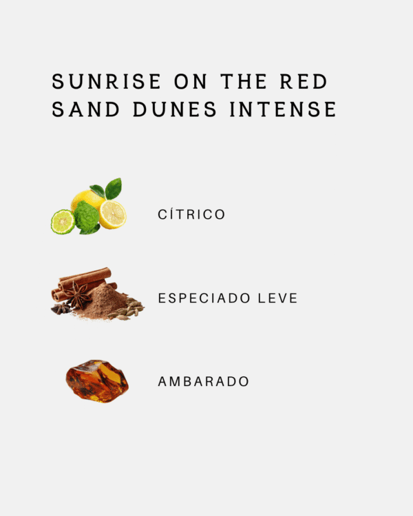 Sunrise on the Red Sand Dunes Intense Zara